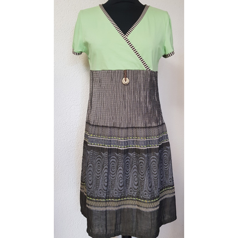 Robe-veste Jaune Massimo Dutti Taille 38 (M) - Occasion En Excellent état, Matière Coton, Style Chic