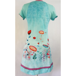 KIT PRET A COUDRE ROBE LEANE COQUELICOTS