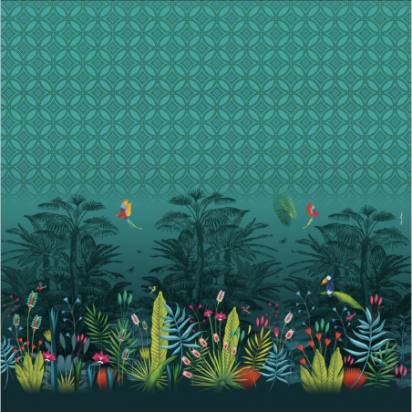 TISSU JERSEY JUNGLE 1m50