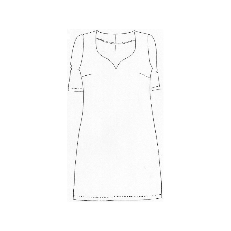 PATRON ROBE AGATHE