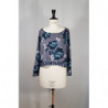 KIT PRET A COUDRE CAPSUL fleur bleue