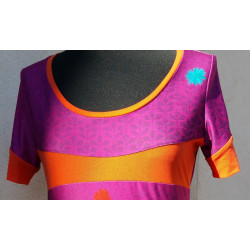 KIT PRÊT À COUDRE ROBE AURORE MAGENTA